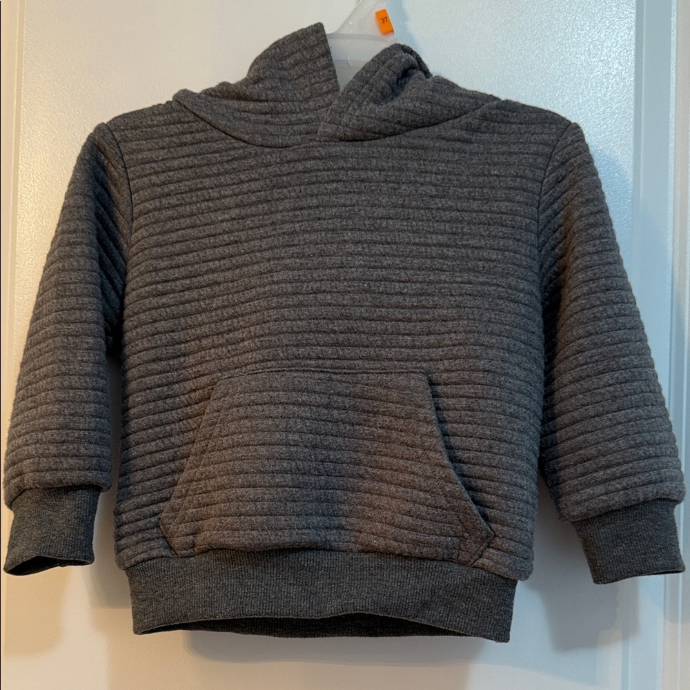 Cozy Gray Kids Hoodie-12-18months